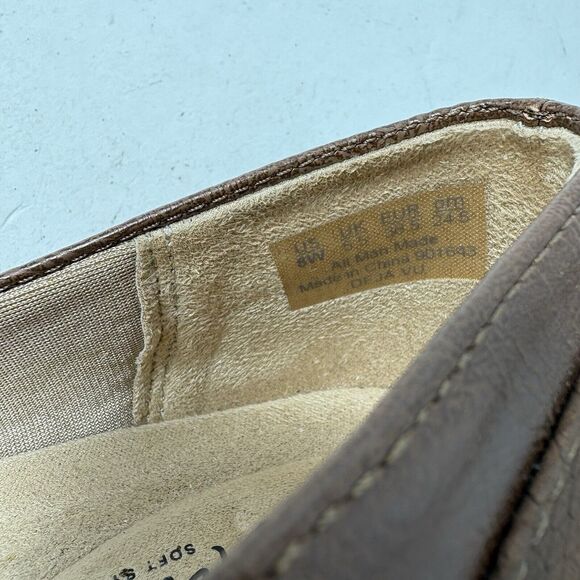 LifeStride Flats Womens Size 8 W Deja Vu Ballet Brown Tan Snake Print A2‎ - Picture 3 of 10